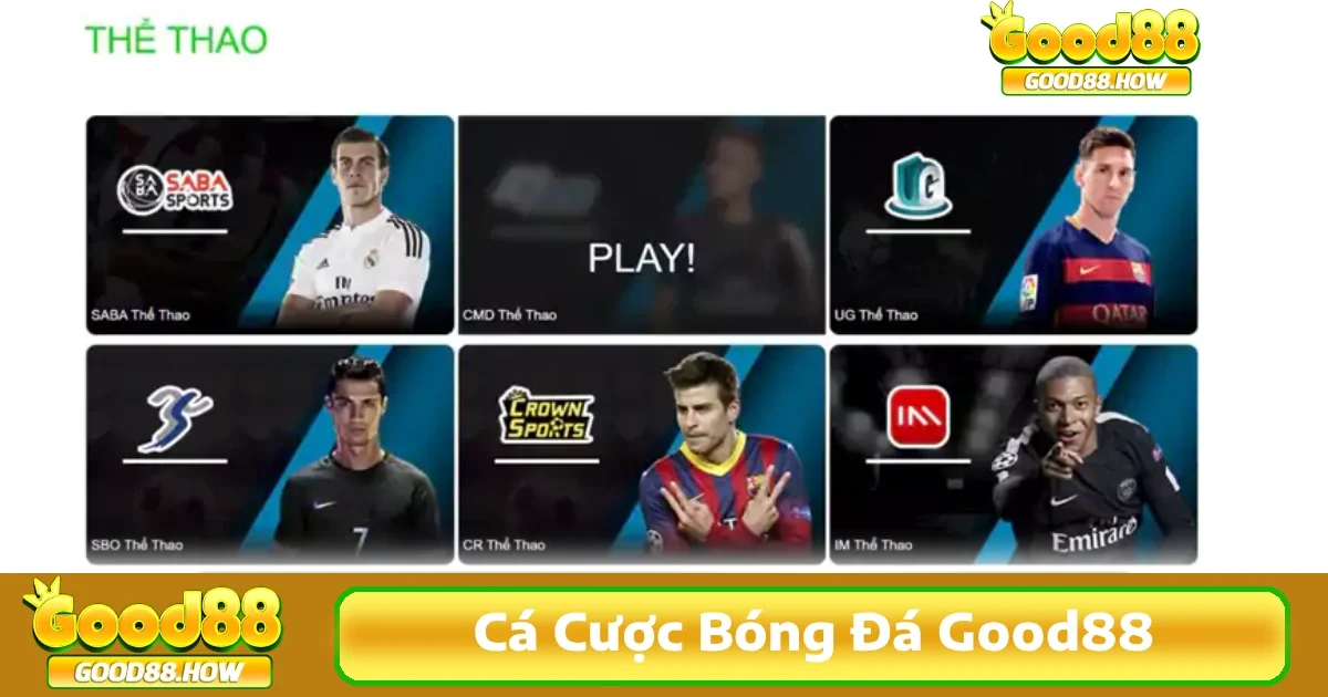 Cá cược bóng đá Good88 đã trở thành một trong những hình thức giải trí yêu thích của người hâm mộ bóng đá